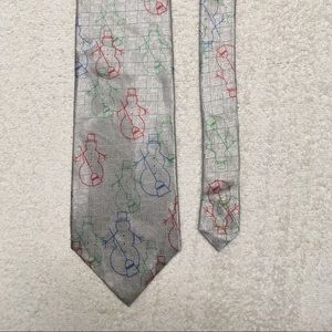 Jos. A. Banks Silver Christmas Snowman Nec…